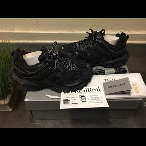 Balenciaga Track Black Sneakers Men Size 10 EU 43